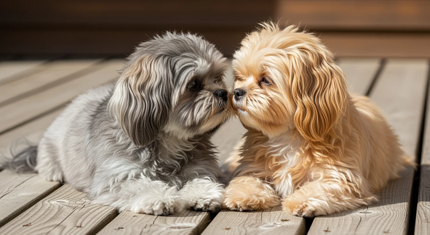 Deux Bolonka Zwetna ensemble